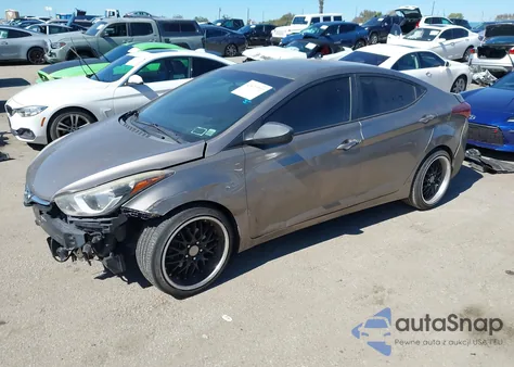 2016 Hyundai Elantra Se из США, поврежденный, VIN 5NPDH4AE6GH773290